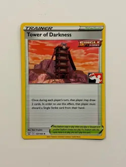 Tower of Darkness 137/163 Pokemon Prize Pack Series 1 Battle Styles variant A - Image 1