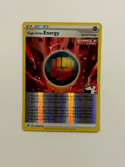Single Strike Energy 141/163 Line Holo Pokemon Prize Pack Series 1 & 2 A - Image 1