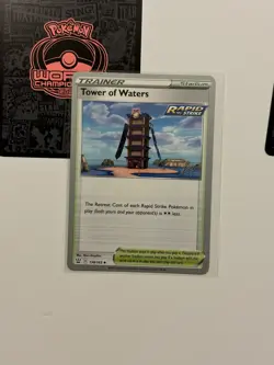 Tower of Waters 138/163 2022 Pokemon World Championships Battle Styles Variant A - Image 1