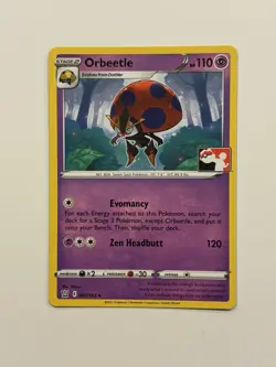 Orbeetle 065/163 Pokemon Prize Pack Series 1 NM Battle Styles variant A - Image 1
