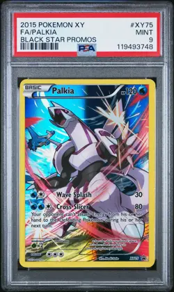 2015 POKEMON BLACK STAR PROMO PALKIA #XY75 PSA 9 MINT #119493748 - Image 1