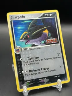 Pokemon TCG Sharpedo EX Power Keepers 38/108 Holo Promo Promo - Image 4