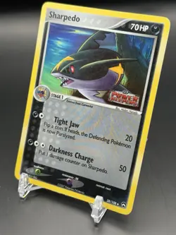 Pokemon TCG Sharpedo EX Power Keepers 38/108 Holo Promo Promo - Image 5