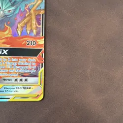 Pokemon TCG Moltres & Zapdos & Articuno GX TAG TEAM Holo 44/68 Hidden Fates - Image 2