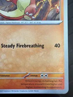 Pokemon TCG: 2025 Charmeleon 12/94-Phantasmal Flames-EXCELLENT CONDITION - Image 3