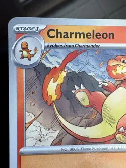 Pokemon TCG: 2025 Charmeleon 12/94-Phantasmal Flames-EXCELLENT CONDITION - Image 5