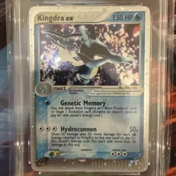 2003 Pokemon Kingdra EX EX Dragon Holo Rare EX Cosmos Holo #92/97 - NM - Image 2