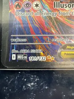 Pokemon TCG Mega Latias EX 181/132 Mega Evolution English - Image 2