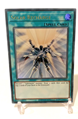 Solar Recharge UR LODT-EN052 Yugioh TCG Near Mint English - Image 1