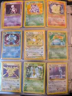 Complete Pokemon Card Base set set 102/102 WOTC Vintage! charizard! Blastoise! - Image 2
