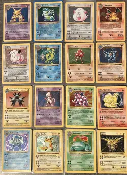 Base Set Complete All Shadowless Holos Pokemon Collection! - Image 1
