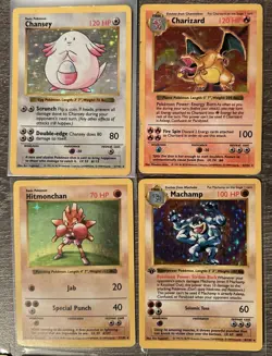 Base Set Complete All Shadowless Holos Pokemon Collection! - Image 4