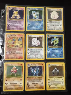 Complete Base Set 102/102 Pokemon With PSA 4 Venesaur, Charizard Included - Image 1