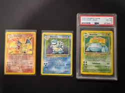 Complete Base Set 102/102 Pokemon With PSA 4 Venesaur, Charizard Included - Image 2