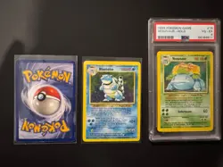 Complete Base Set 102/102 Pokemon With PSA 4 Venesaur, Charizard Included - Image 3