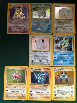Part Complete Base Set Pokemon Bundle Cards 1/102 WOTC TCG - Image 1