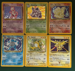 Part Complete Base Set Pokemon Bundle Cards 1/102 WOTC TCG - Image 3