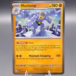 Machamp (Cosmos Holo) 068/165 Rare Miscellaneous Cards & Products Pokemon TCG N - Image 1