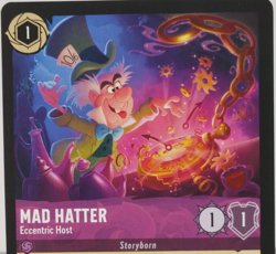 Mad Hatter - Eccentric Host - Azurite Sea - 59/204 - singles - Lorcana TCG - SR - Image 1