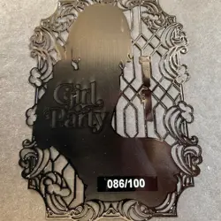 Goddess Story Gold METAL Card - Random Serial Number #/100! Sakura Anime Girl - Image 1