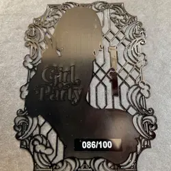 Goddess Story Gold METAL Card - Random Serial Number #/100! Sakura Anime Girl - Image 4