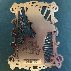 Goddess Story Gold METAL Card - Random Serial Number #/100! Android 18 Bunny - Image 1