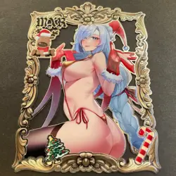 Goddess Story Gold METAL Card - Maiden Party - Serial Number #/200! Anime Bikini - Image 4