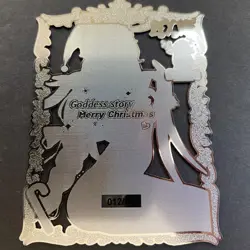 Goddess Story Gold METAL Card - Maiden Party - Serial Number #/200! Anime Bikini - Image 5