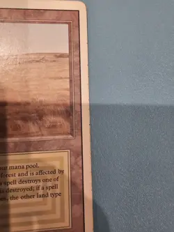 Savannah Revised Edition MTG Magic The Gathering Dual Land green white LP-/MP+ - Image 2