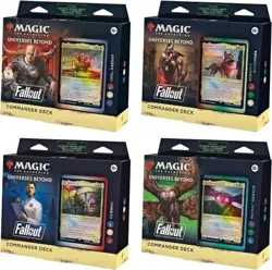 Magic the Gathering: Fallout Commander Deck (Set of 4) MTG New and Sealed! - Image 1
