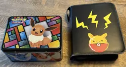 Huge Lot Of Pokemon Cards, Player Guides, Sealed Packs, Manga And Lunch Box Tin - Image 1