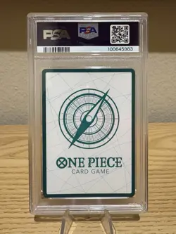 PSA 10 Young Luffy DON!! Card (DF01) Devil Fruits Collection Vol.1 One Piece - Image 2
