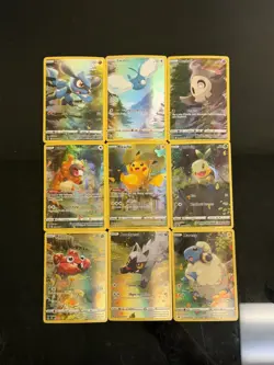 2023 Pokemon Crown Zenith Galarian Gallery Art Set 9 Card Lot NM GG26-GG34 - Image 1