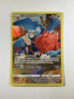Druddigon TG09/TG30 Silver Tempest Trainer Gallery Ultra Rare Pokemon Card - Image 1