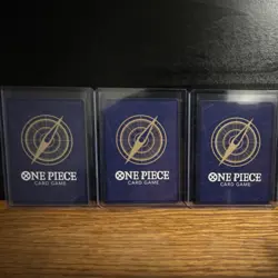 Bandai One Piece Card Game ST-06 Holo Nico Robin Nami Sanji Lot of 3 - Image 2