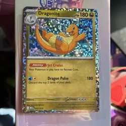 Dragonite New 2025 McDonalds Happy Meal Pokemon Dragon Discovery Card 012/015 - Image 1