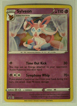 Sylveon | SWSH211 Promo Cosmos Holo | SWSH: Sword & Shield Promo Cards NM - Image 1