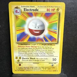 Electrode 25/130 LP -Vintage Rare Pokemon Card- Base Set 2 (4s1) - Image 1