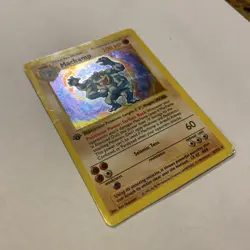 Pokemon Machamp 8/102 Pokemon Card TCG-1st Edition Shadowless Holo Rare 1999 - Image 4