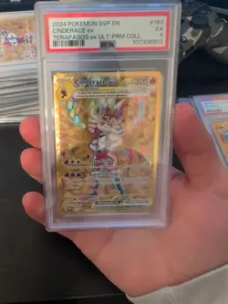 Cinderace ex 163 Sv: Scarlet & Violet Promo Cards Holo - Image 1