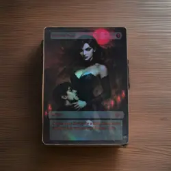 Vampiric Tutor | Custom Foil Fan Alt Art | Mtg Commander Playtest Card - Image 1