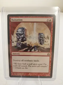 MTG Magic the Gathering Ruination Commander (#134) NM - Image 1