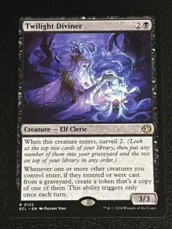MTG Lorwyn Eclipsed Twilight Diviner 0122 NM Rare - Image 1