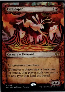 Lavaleaper (Showcase) Foil R Lorwyn Eclipsed 318 NM - Image 1