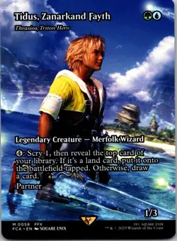 Tidus, Zanarkand Fayth - Thrasios, Triton Hero (Showcase) Final Fantasy: Through - Image 1