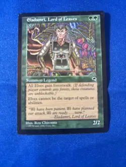 1x ELADAMRI, LORD OF LEAVES x1 LP Tempest MtG Magic fast shipping - Image 1