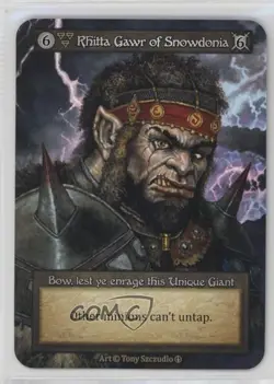 2024 Sorcery: Contested Realm - Arthurian Legends Rhitta Gawr of Snowdonia - Image 1