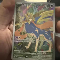 Pokemon Zacian 100/094 Me02: Phantasmal Flames Holo Illustration Rare English - Image 2