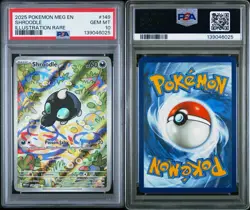 POKEMON - MEGA EVOLUTION - SHROODLE #149 - 2025 ILLUSTRATION RARE - PSA 10 - Image 3