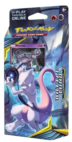 2019 Pokemon Sun & Moon Unbroken Bonds Battle Mind Shattered Mewtwo Theme Deck - Image 3